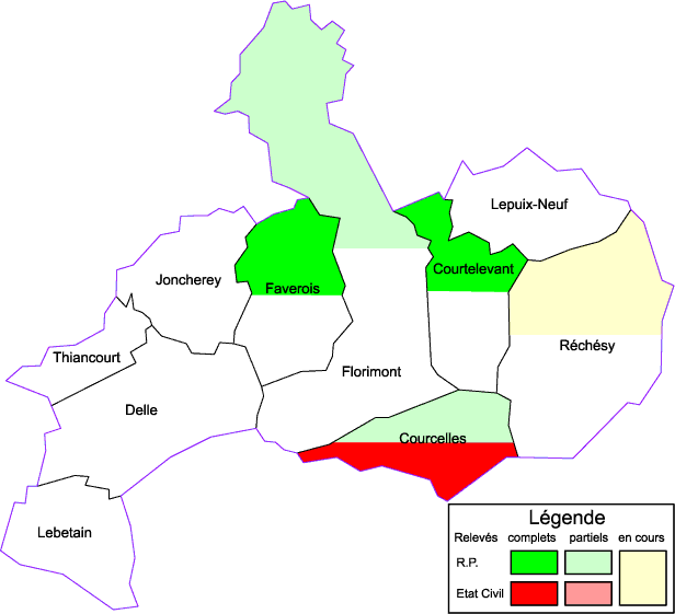 Carte du canton