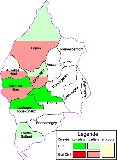 Carte du canton